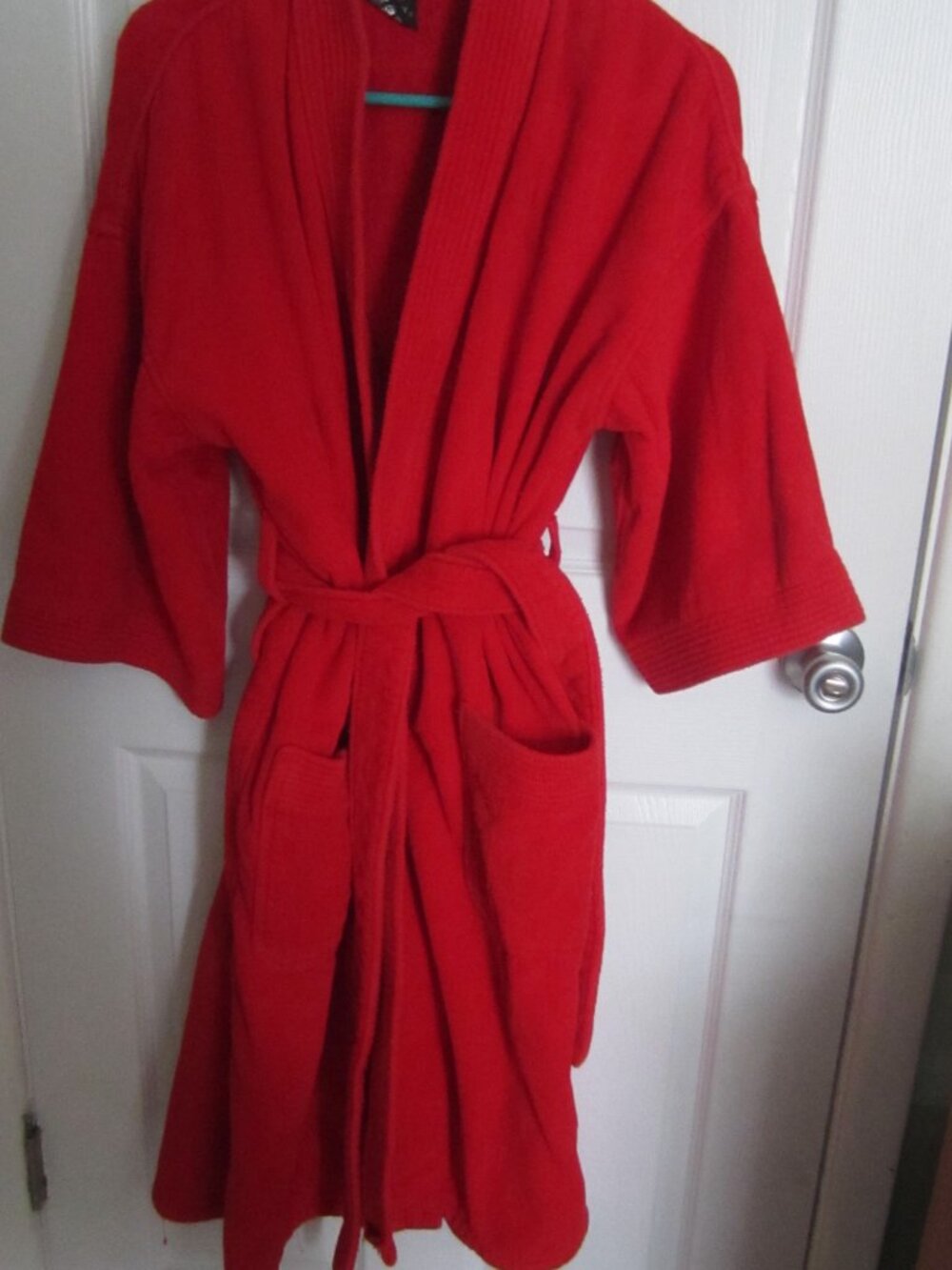 Adult Terry Cloth Robe~One Size~Belted - Picture 2 of 4